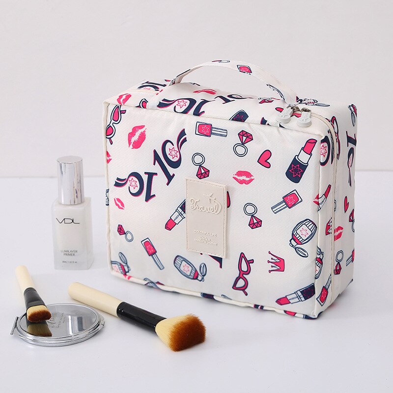 Multifunction travel Necessaire Cosmetic Bag's Women Makeup Bags Toiletries Organizer Waterproof Female Storage Make up Cases