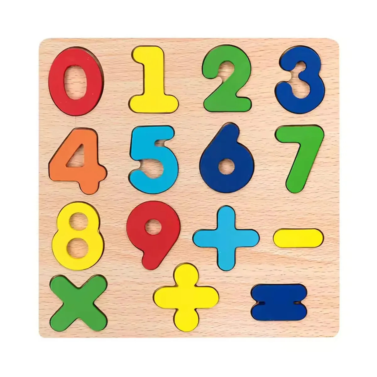 Kid's Learning Wooden alphabet | Puzzles & Numbers Count Board, Colorful ABC Uppercase Letters/Numbers/Shapes for Kids Toddlers Preschool Early Learning Educational Toys