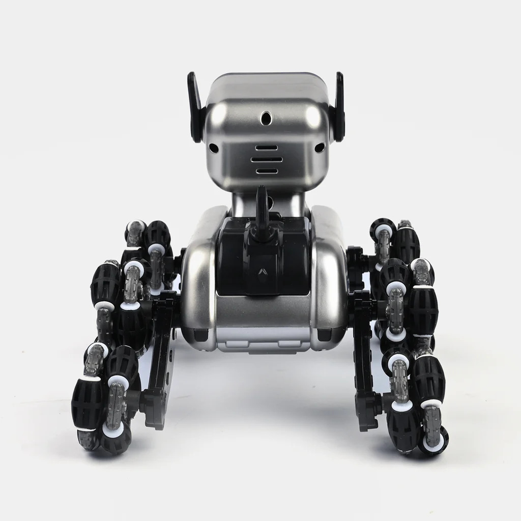 8 Wheel Drive RC Stunt Robot Dog – The Ultimate Action Toy For Kids with Cool Light, 2.4Ghz All Terrain RC Stunt-Car, Remote Control & Gesture Control Included,Coolest Gifts for Boys Girls Age 4+
