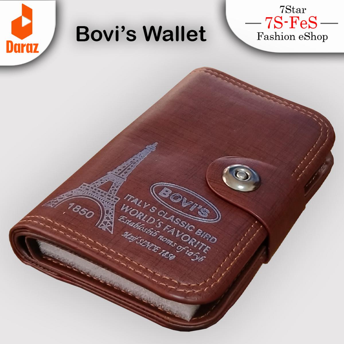 Bovi's Hot Best Selling Men Wallet and Card Holder Premium Product Real