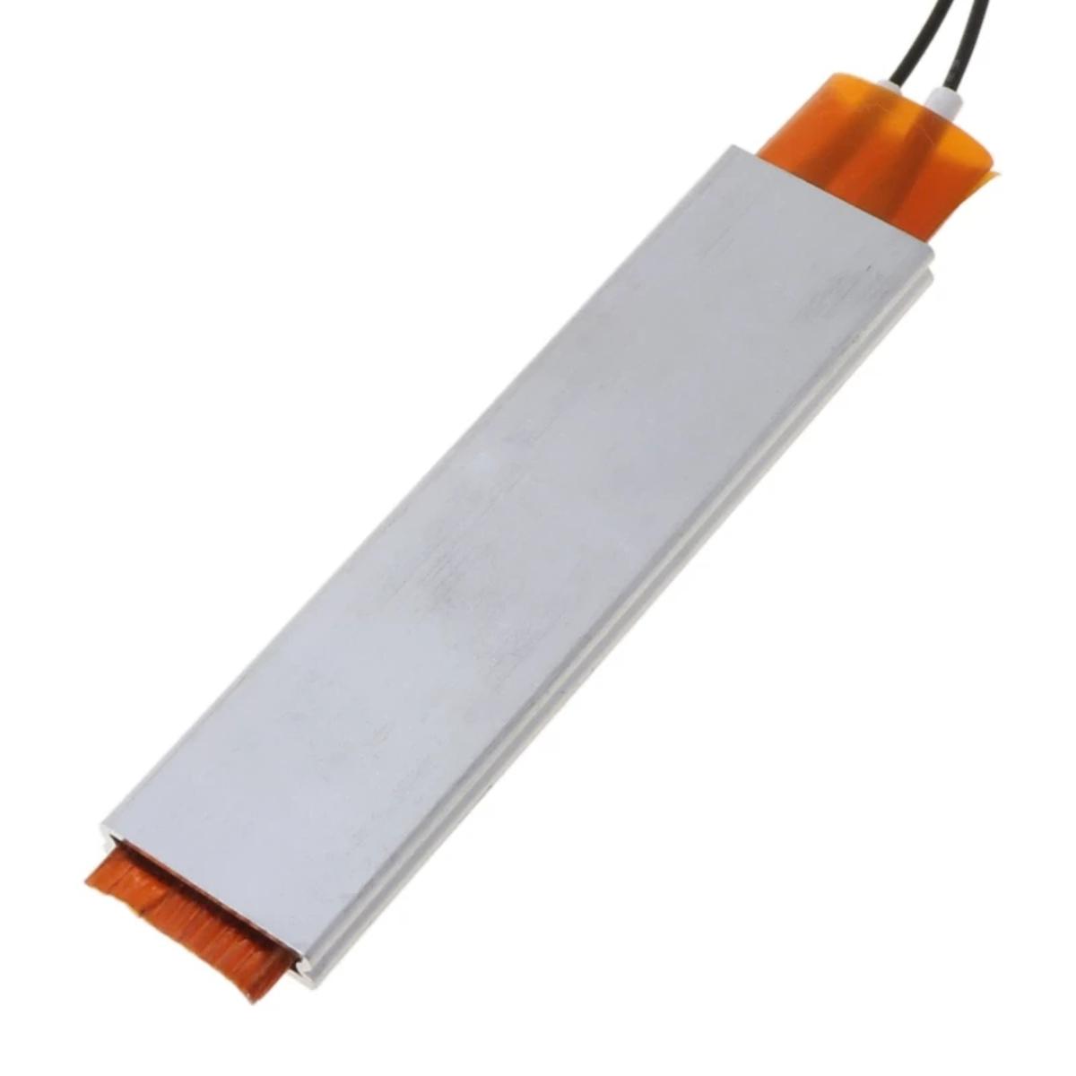 2PCS 60x21x5mm 100C 220V Ceramic Aluminum Insulated Thermostat PTC 12V 60C  20W High Power PTC Heating 2PCS 60x21x5mm 80C 12V Ceramic Aluminum Insulated Thermostat PTC H