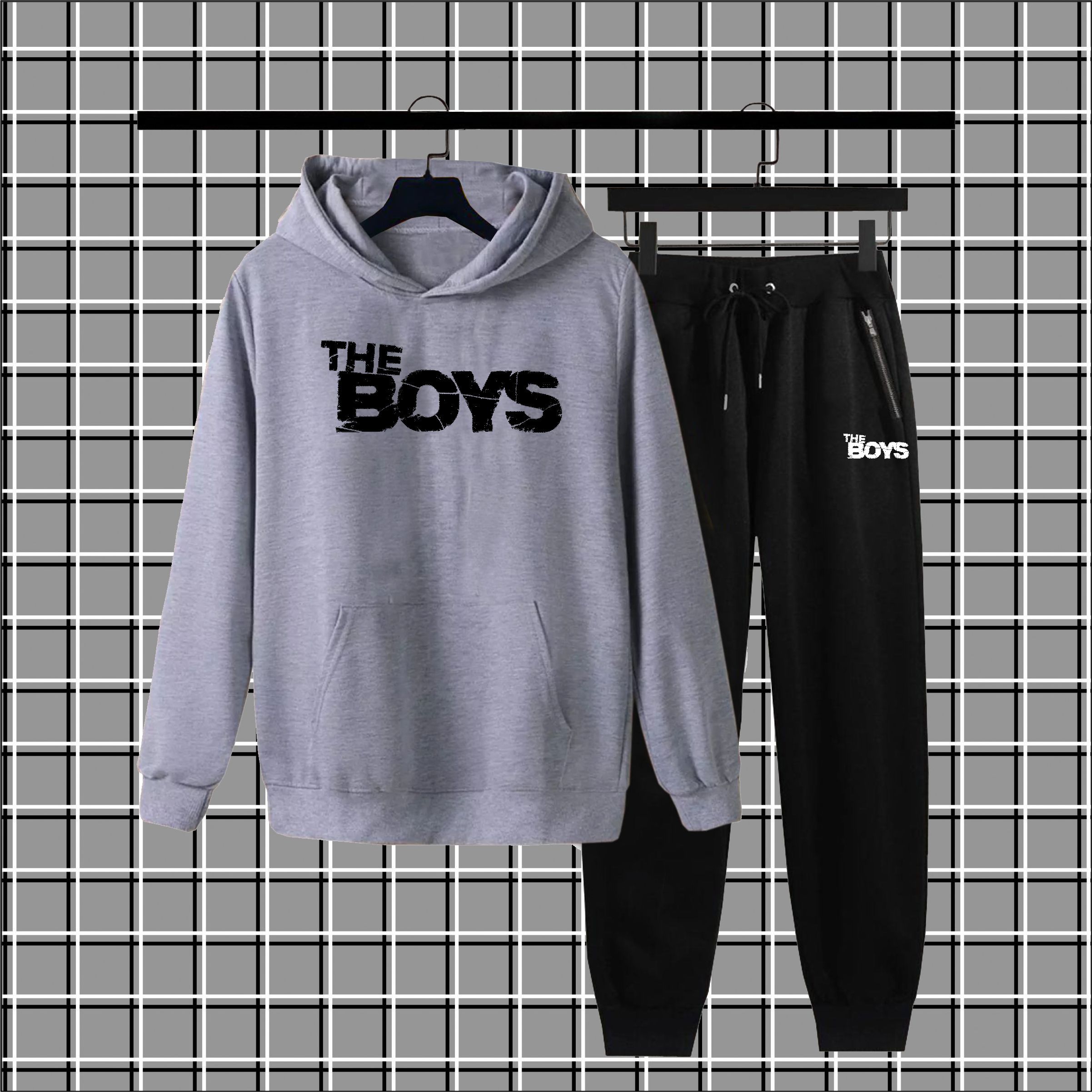 Printed winter Hood Tracksuit For Men and Boys