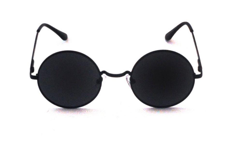 Black Round Sunglasses for Men/Women