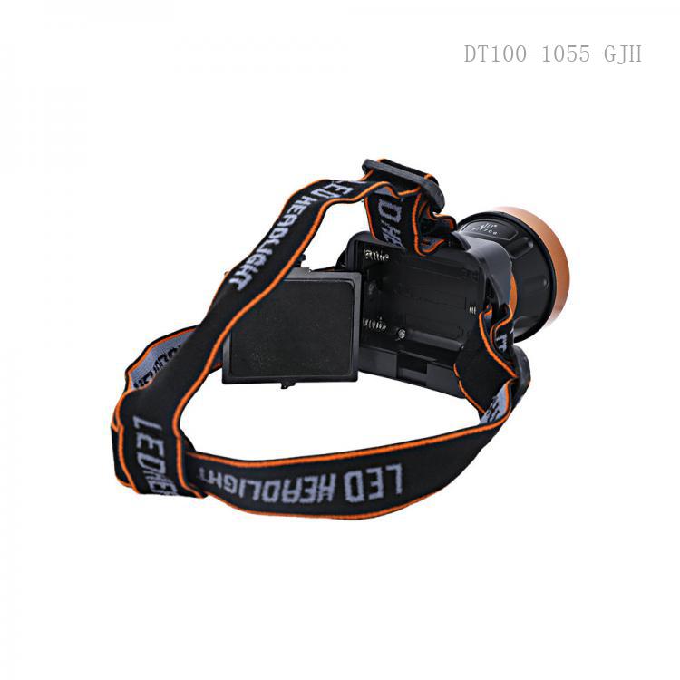 cell operator headlamp flashlight AAA head light torch lampe frontale headlight lantern for camping fishing