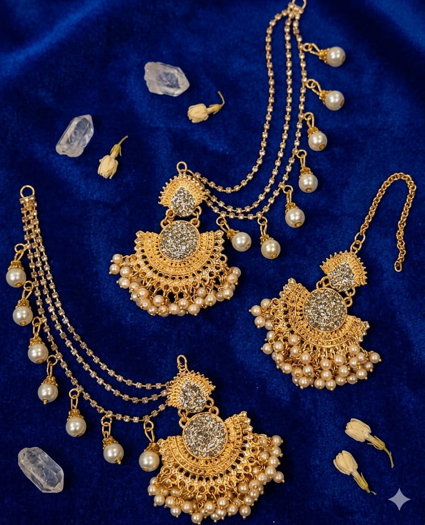 Long Lasting Polish Earring with Tika