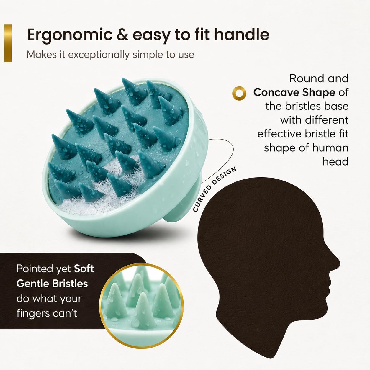 2-in-1 Derma Roller & Scalp Massager Combo Pack