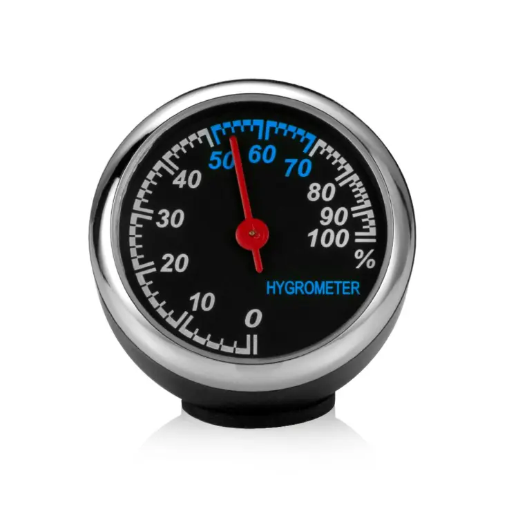 Auto Car Vehicle Thermometer/Hygrometer Mini Small Dashboard Thermometer  Decor
