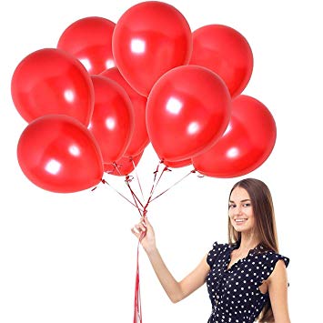 50 Pieces Thick Latex Balloons - Please Choose Your Desired Colours
