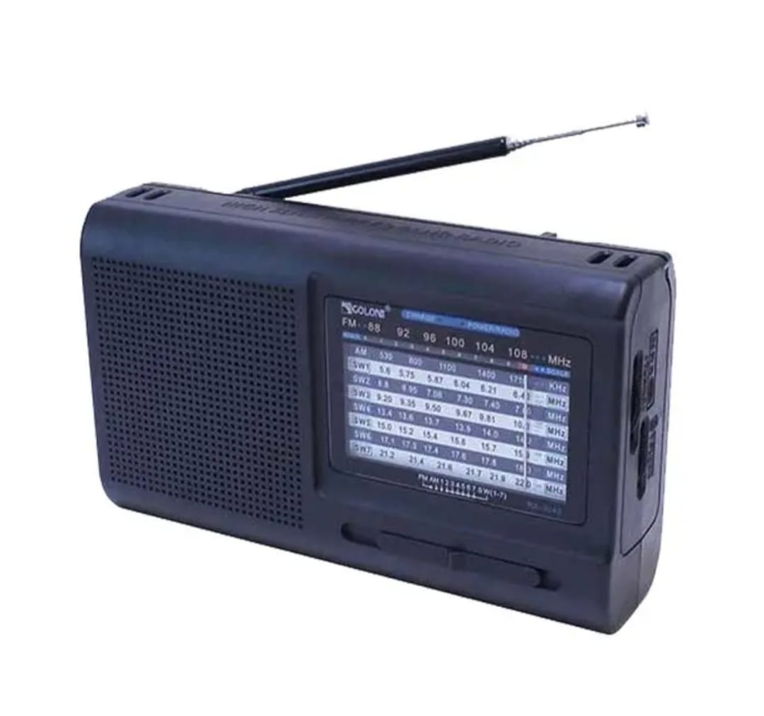 KCHIBO 2005 Portable 9 Band World Receiver Radio FM (TV1)/MW/SW1-7