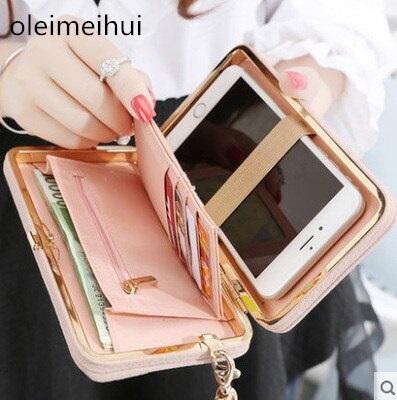 mobile clutch purse