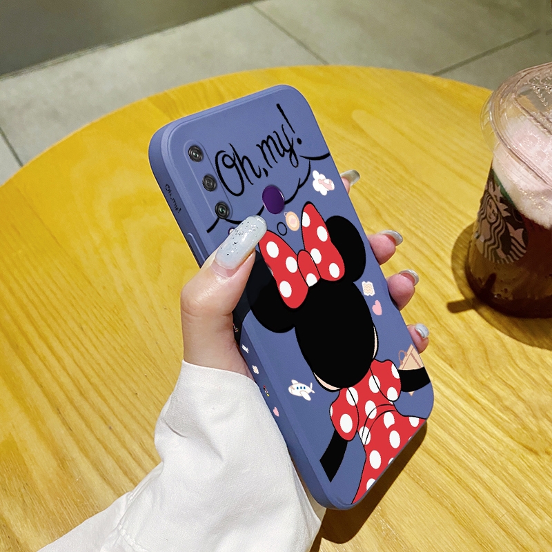 YNMEacc Cover per Huawei Y6p Custodia, Trasparente