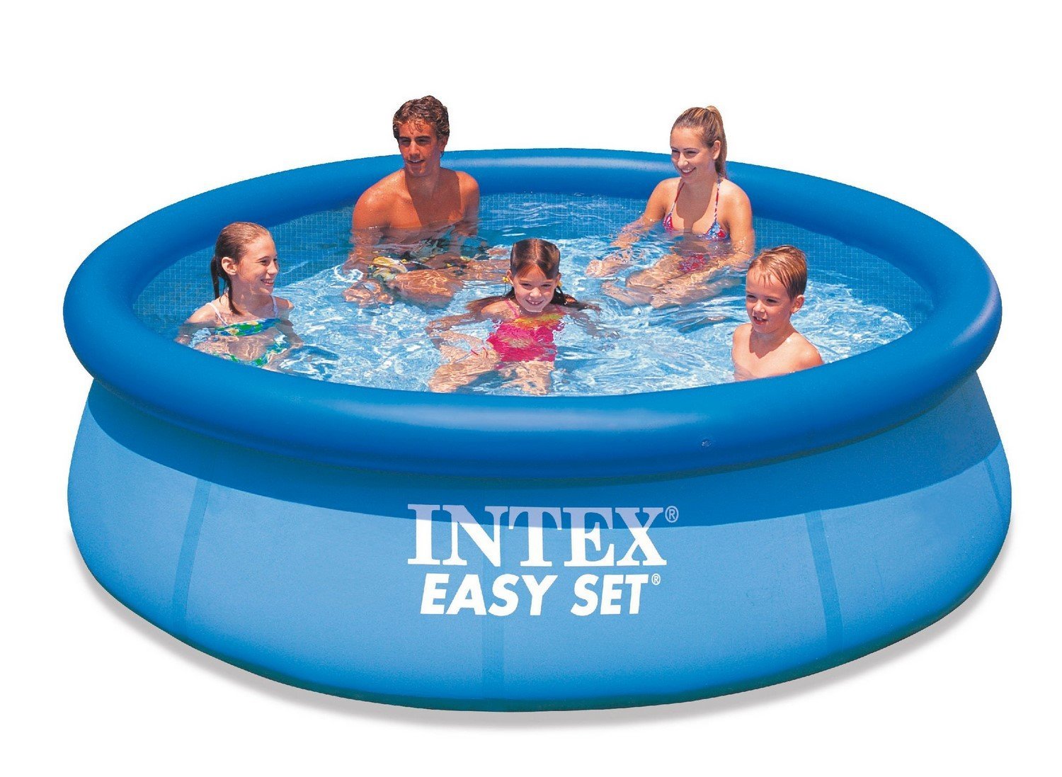 INTEX 10-FT Easy Swimming Pool Set kids inflatable Bathtub 10' X