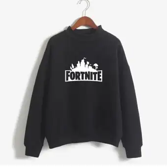 Fortnite Sweat Shirt High Quality Full Sleeves Cotton Fleece For Men - product details of fortnite sweat shirt high quality full sleeves cotton fleece for men women black