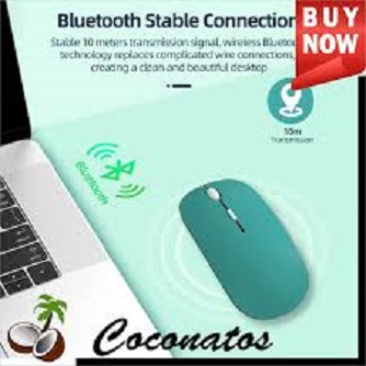 Rechargeable Bluetooth Mouse for Pc Gamer Wireless Bluetooth Silent Mouse