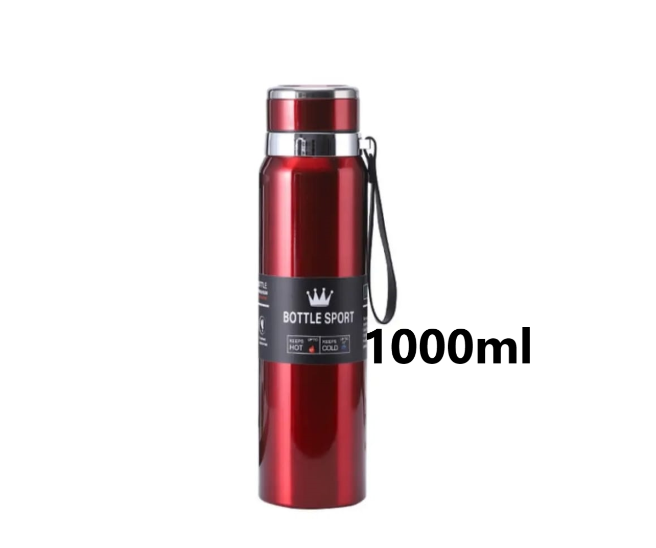 mported Original 1000ml Stainless Steel Cold & Hot Water Bottle for Boys Girls & Kids , Sports & Gym | Thermos Flask | (1 Liters)