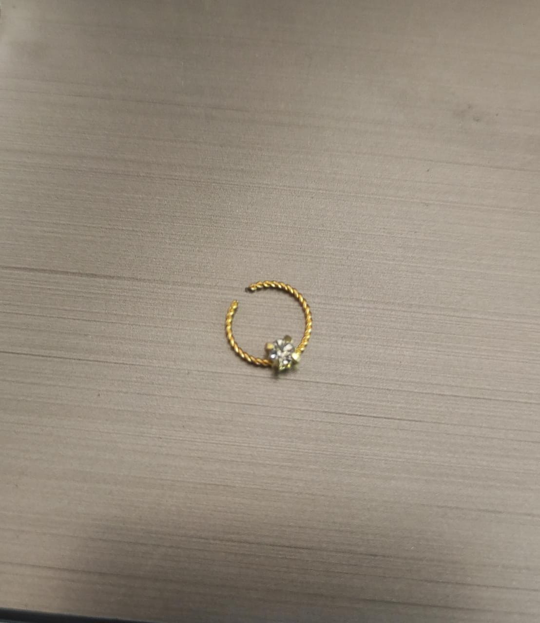 Golden Nosering For Women