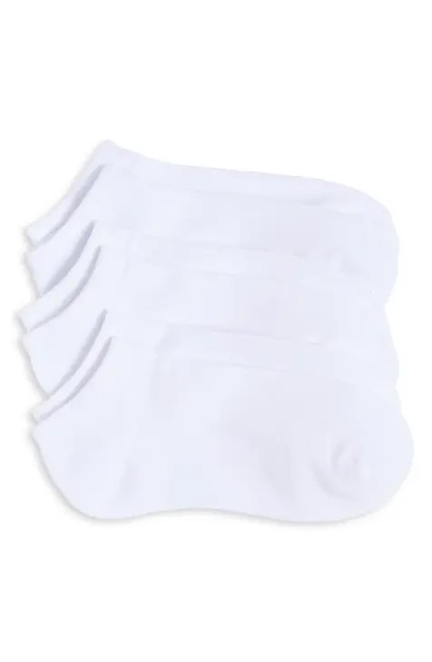 6/12 Pair White Socks Ankle Half Cut Athletic Cushioned Running Performance socks For Both Men/Women.