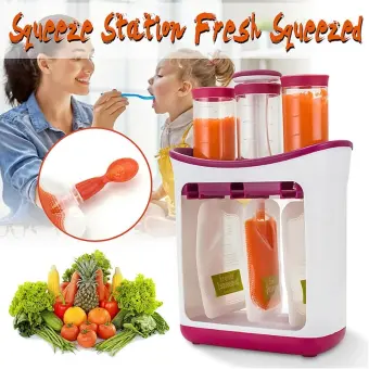 infantino squeeze station compatible pouches