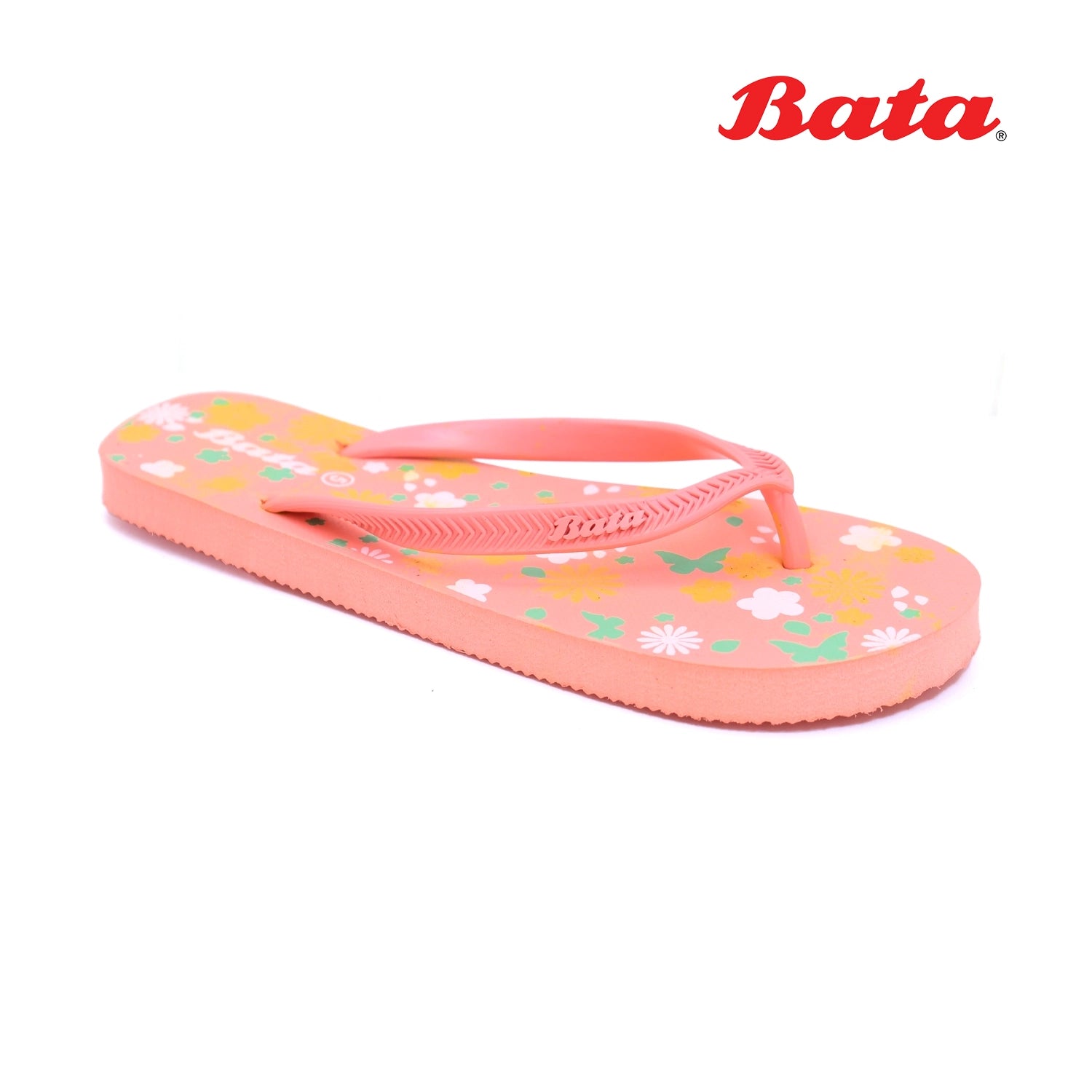Bata Pink Chappals For Women