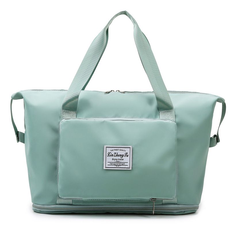 Travel Folding Bag Waterproof Thick Oxford Luggage HandBag Large Capacity Storage Bag for clothes, gadgets, multi colors