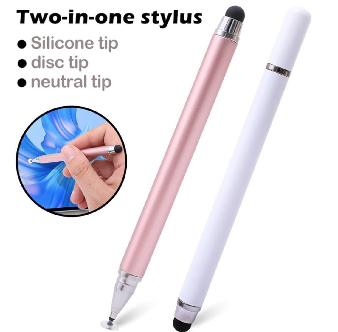 2 In 1 Stylus Pen For Cellphone Tablet Capacitive Touch Pencil For Smart Phone Layor| 2 in 1 Universal Stylus Pen for Tablet Mobile Phone Pad Screen Podazz Double-headed Silicone Disc Drawing Tablet Phone Capacitor Pen price in Pakistan