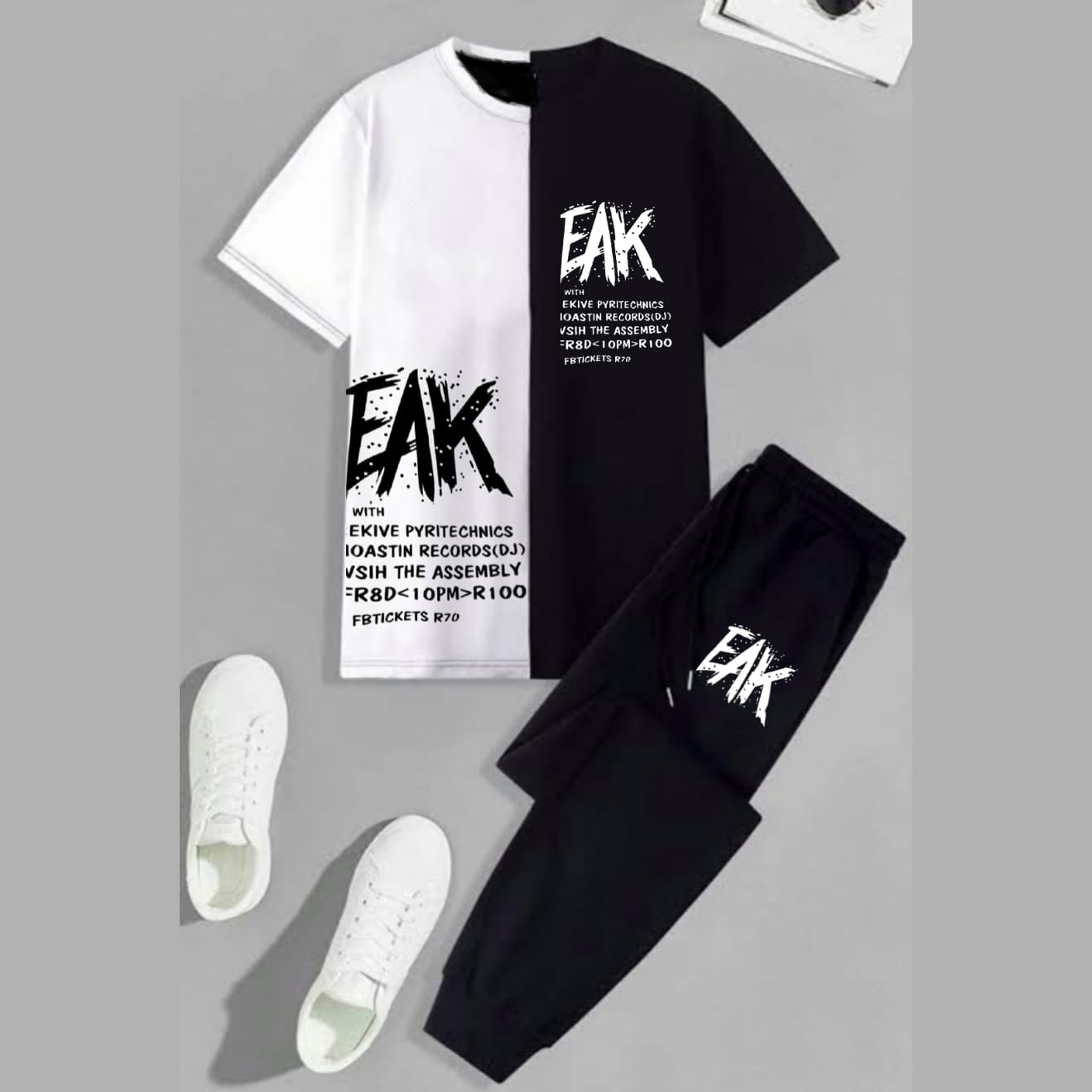 New Trendy Printed Summer Collection Tracksuit For Men