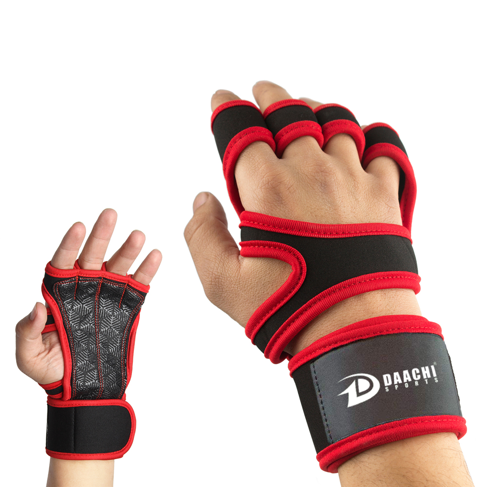 Daachi Sports Gym Gloves f- Easy to Use and Maintain - Premium Quality Build