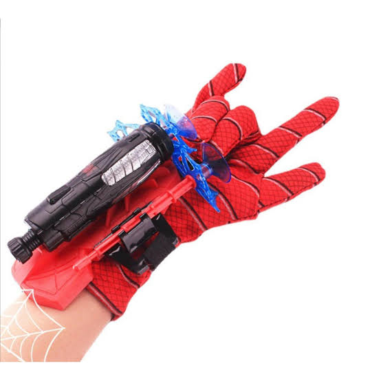 Spider-Man Web Dart Hand Gloves Action Figure Toy For Kids and Toddlers