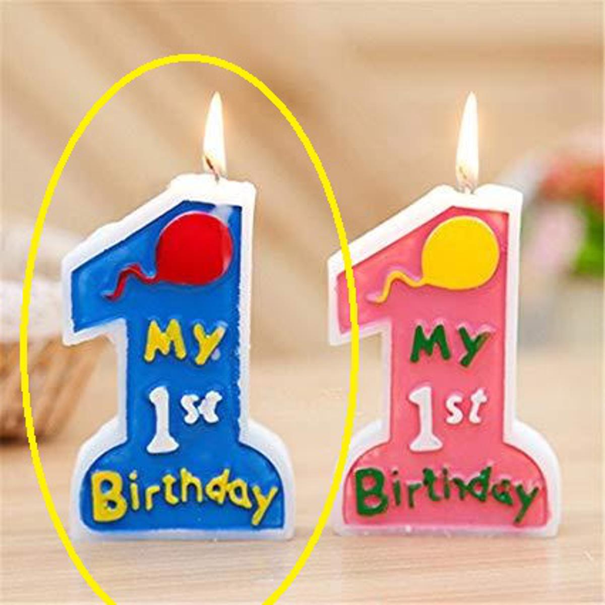 Hello Kitty Birthday Party Wax Candle Cake Topper 3.5