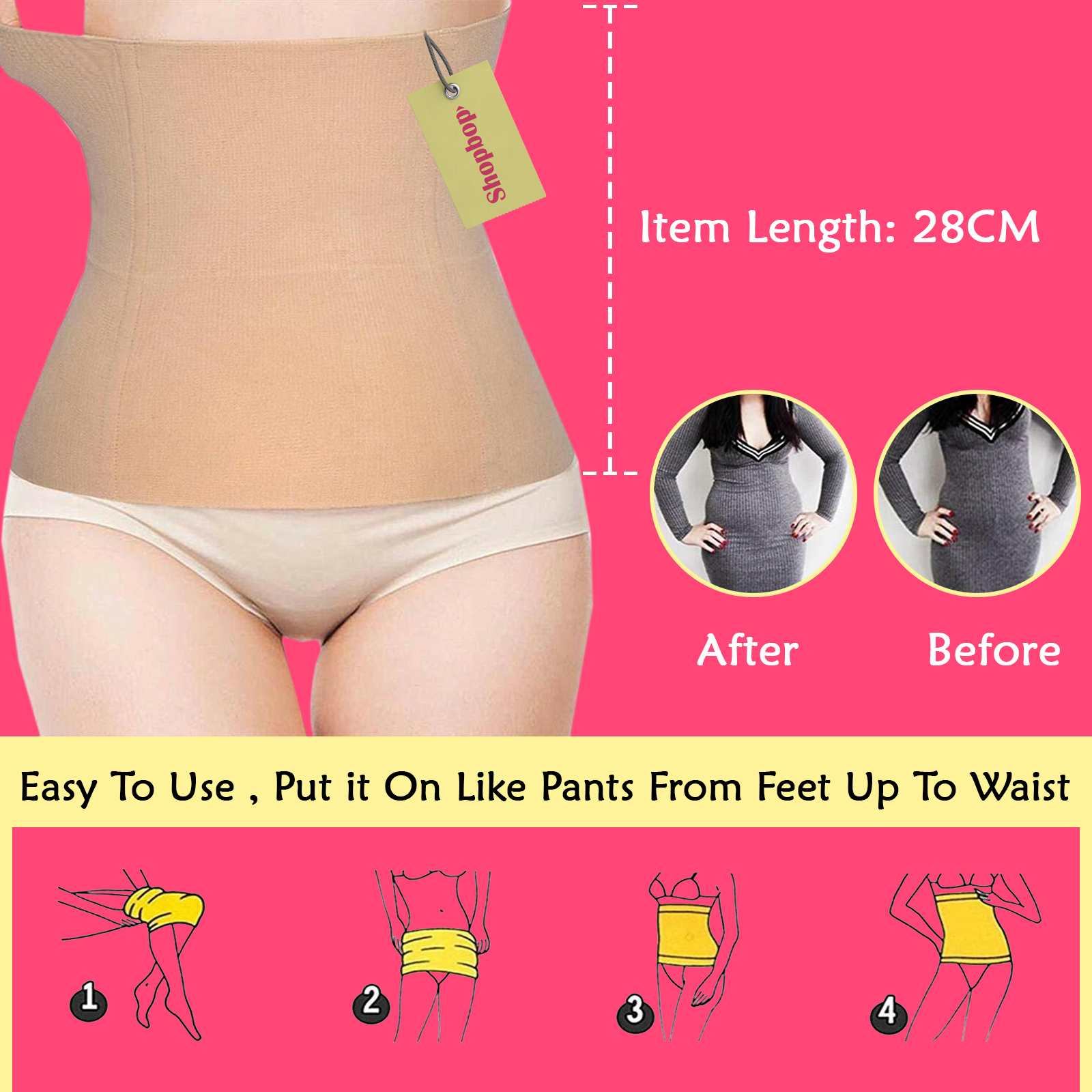 SHOPBOP Belly Recovery After Baby Tummy Tuck Belt Women Slimming