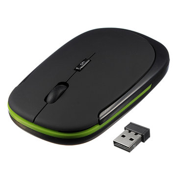 Ultra-thin Wireless Mouse Bluetooth Mouse 2.4ghz Adjustable 1600DPI Ergonomic Computer Silent PC Gamer Desktop Laptop