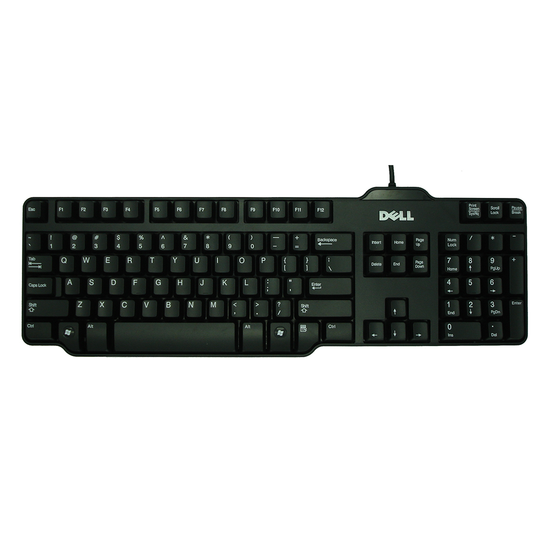 Delle (Sk-8115) USB Wired Keyboard | Genuine Black with Premium Packing