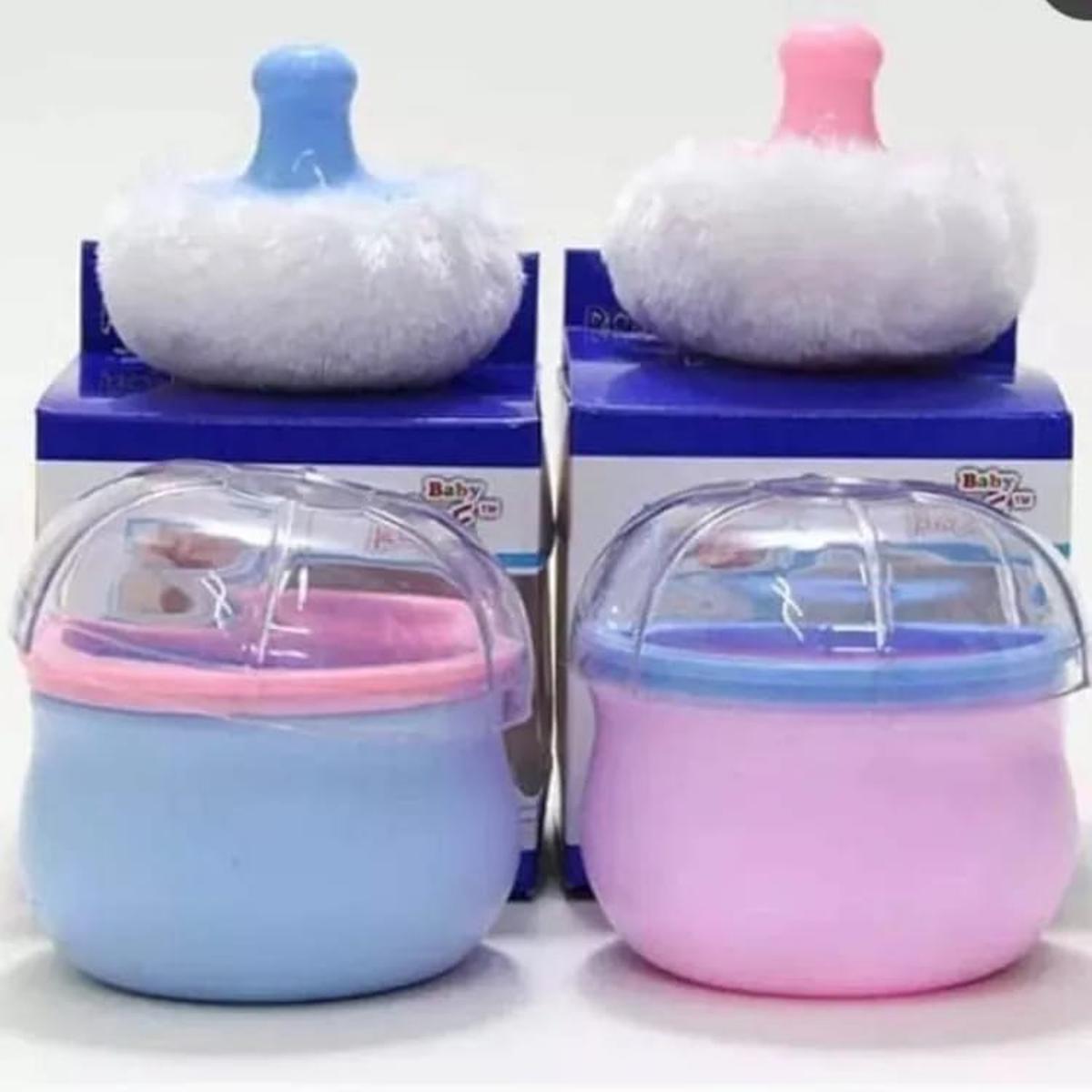 New born baby powder puff premium quality plastic powder puff By Tawakkal Mart.