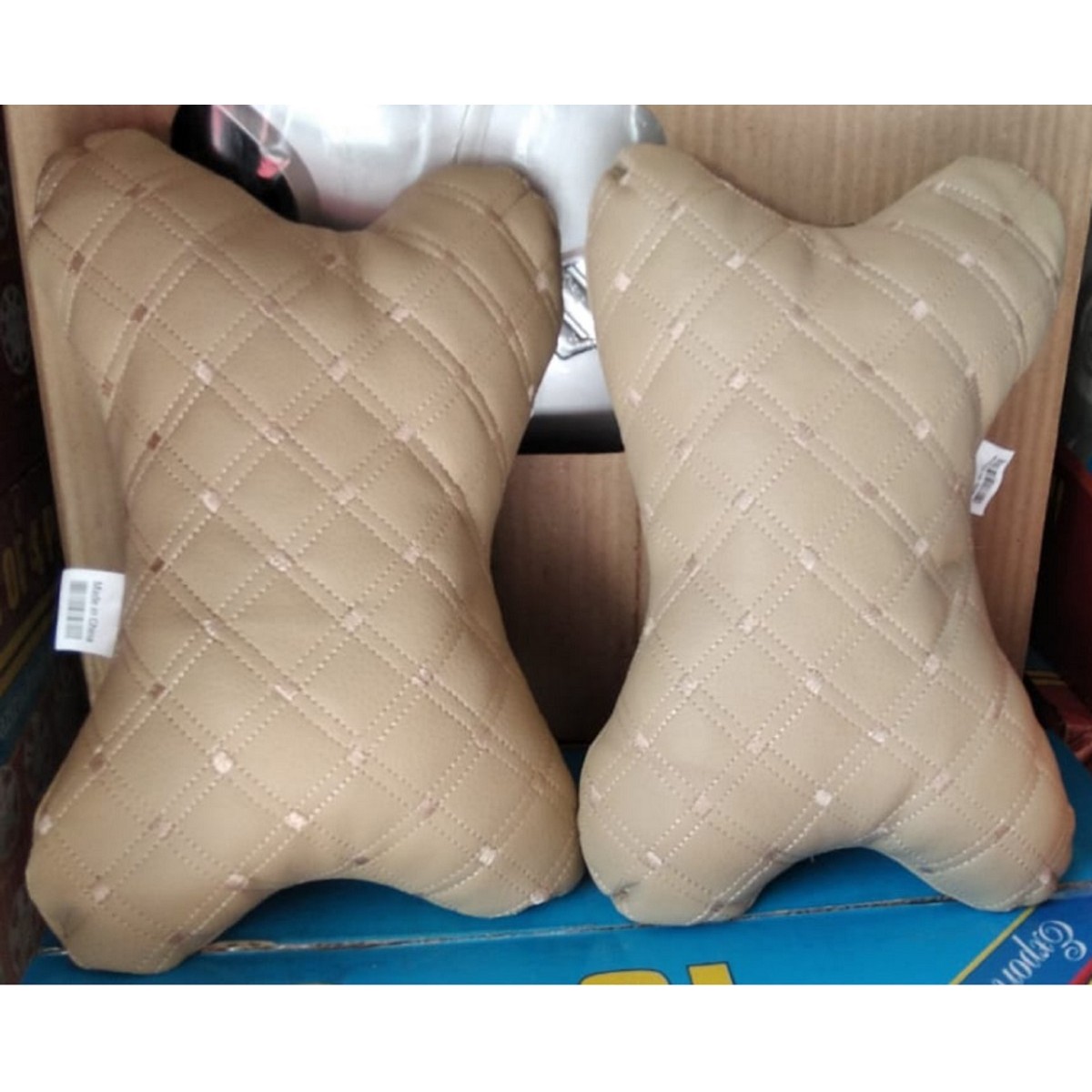 Car Neck Headrest Pillow Cushion Set of 2 Pcs Daraz.pk