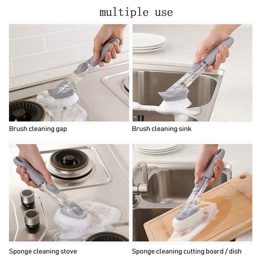 格安SALEスタート！ Dishwashing Brush Kitchen Cleaning Brush, Sponge Dish
