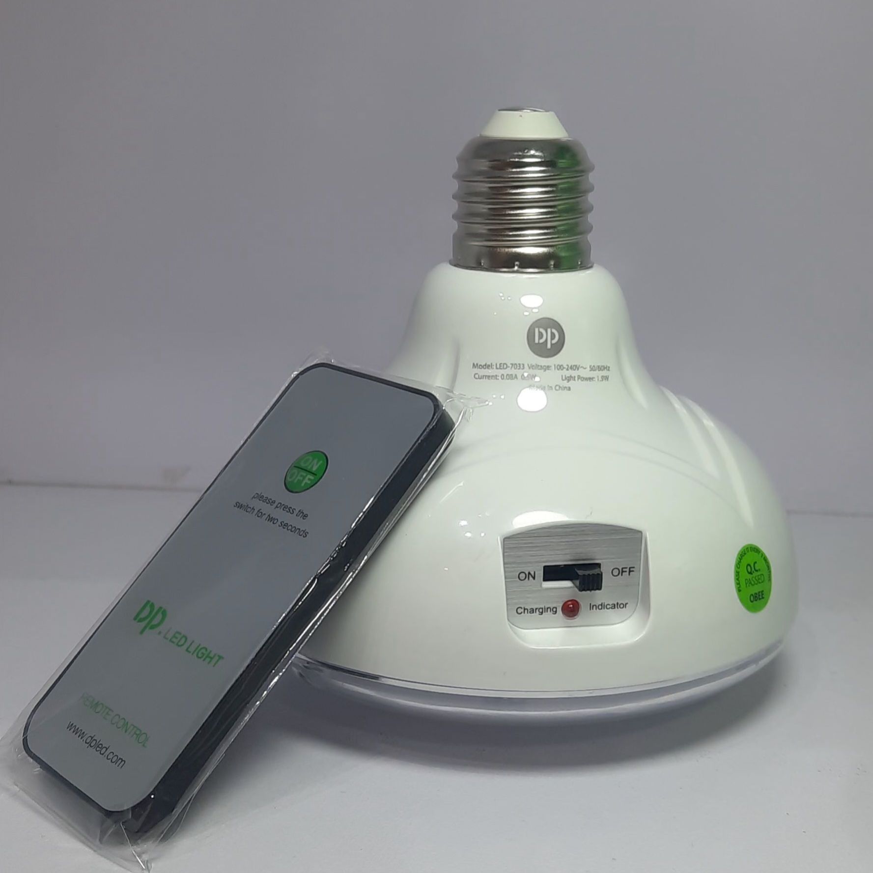 DP LED-7033 Emergency Light with Remote Control | Rechargeable Led Bulb ...