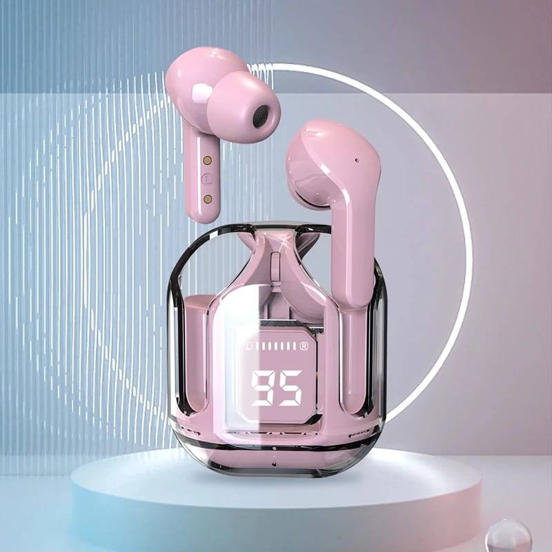 Air31 Bluetooth 5.3 Wireless Earbuds with Touch Controls, Crystal Clear Sound, IPX7 Waterproof, Long Battery Life, and Charging Case for All Bluetooth Devices