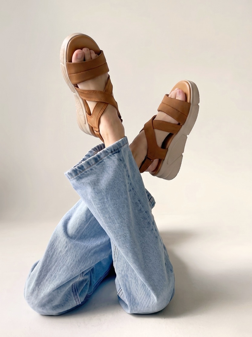 Stylish Wedge For Women or Girls-SAWA SHOES- 465