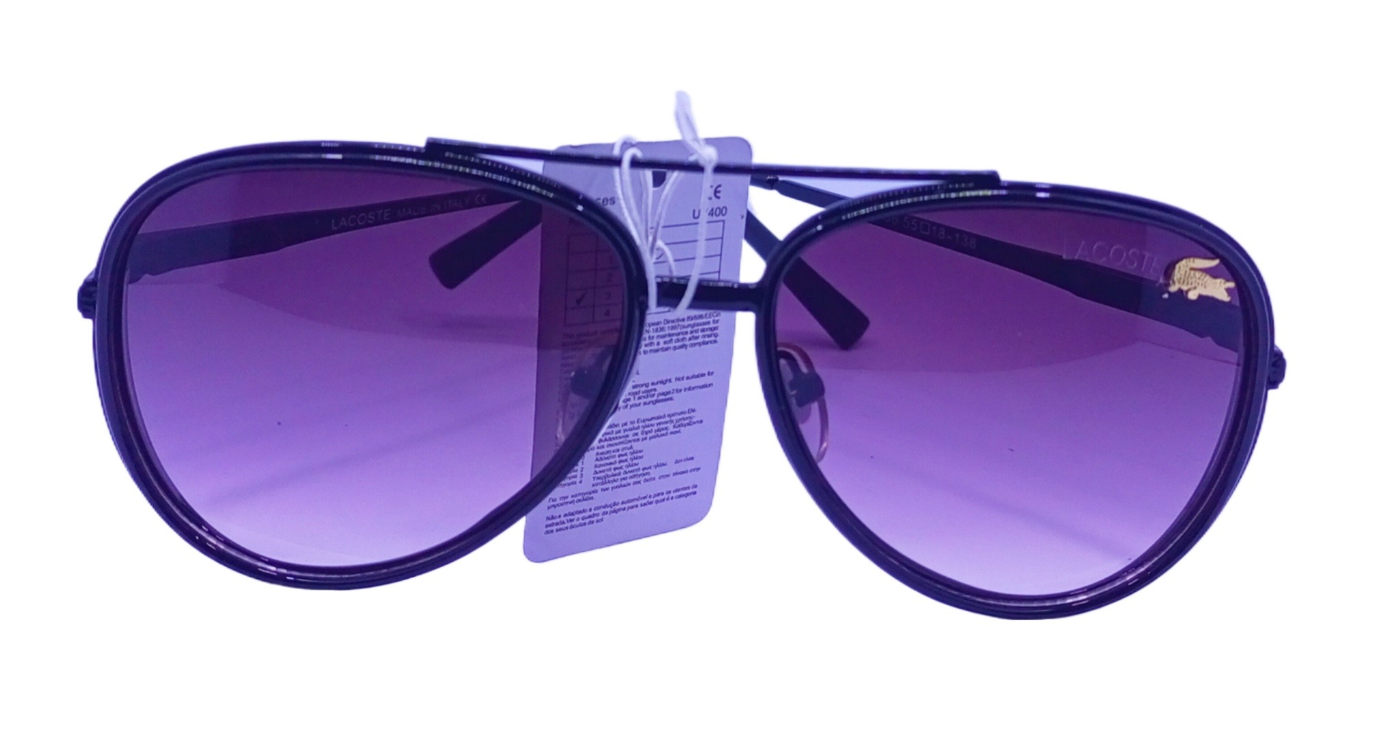 BRANDED SUNGLASSES LACOSTE UV BLOCKER POLORIZED GLASSES