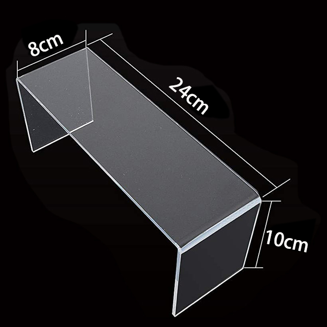 Acrylic Display Riser Stands for Jewlerry, Cosmetics and Action Figure Showcase