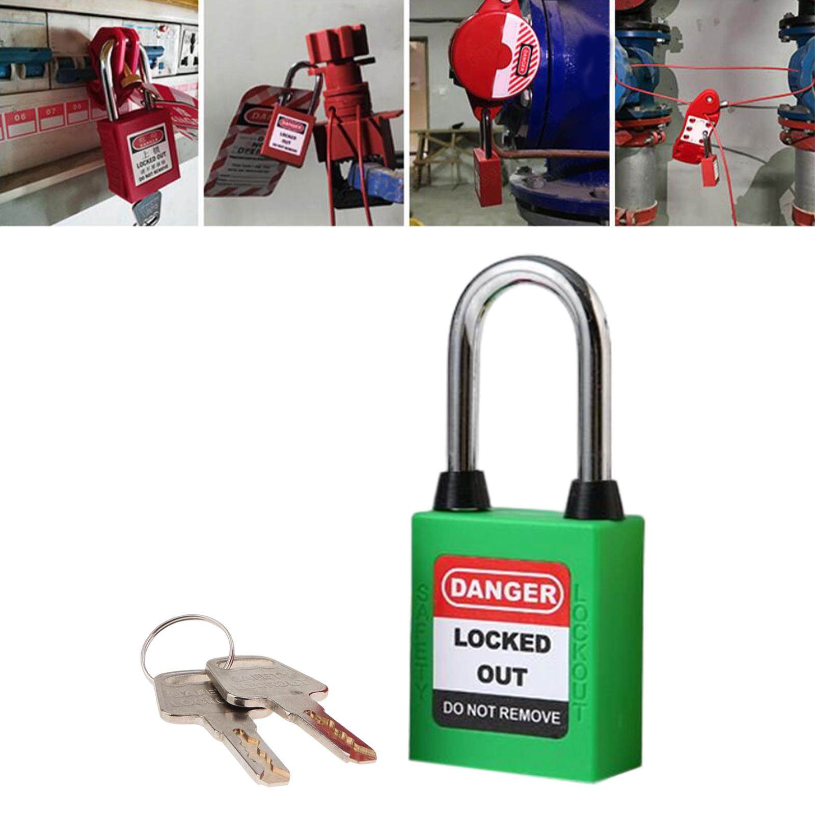 Lockout Tagout Locks Safety Padlocksteel Shackle Lightweight | Daraz.pk