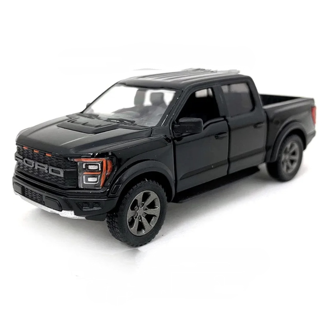 Ford Pickup Truck Double Cabin 2022 Kinsmart Diecast Model Car Scale 1/46 Multicolor