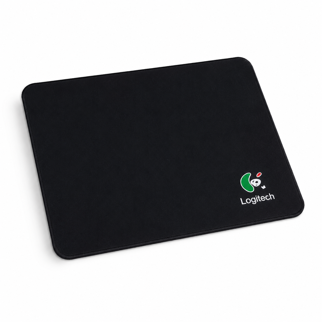 Black Mousepad for Laptop & Computer | Non-Slip Rubber Base | Smooth Surface for Gaming & Office Use