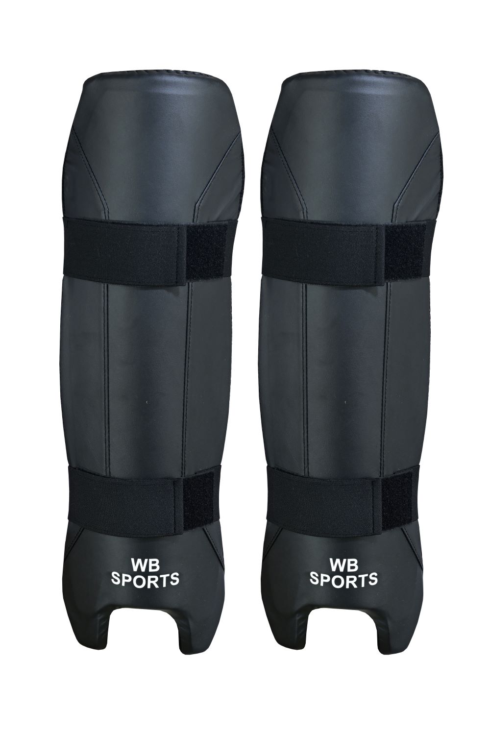 WB Sports Keeping Shin Guard Wicket Keeping Pads Black Keeper Pads Cricket Leg Guards