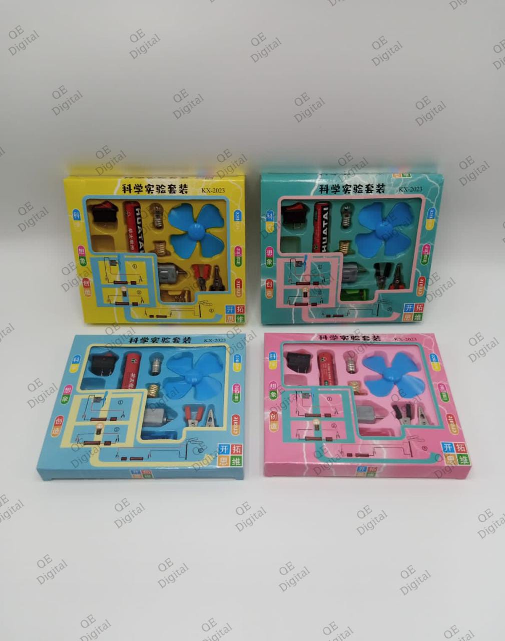 1Pcs Science Experiment Kit, Model Building Kit, Science Electronics Circuits kit