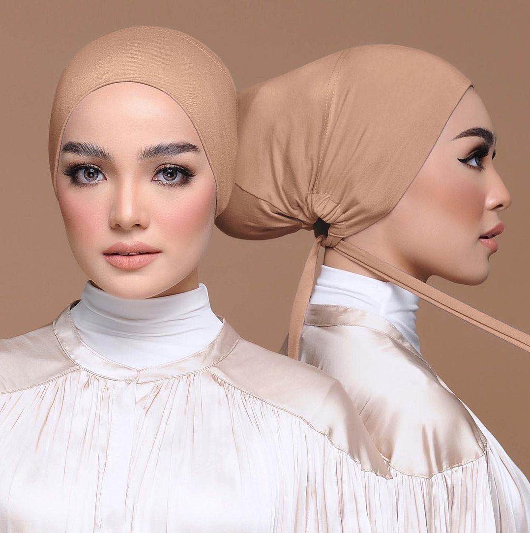 HIJAB Cap, Black, Mehrun, Skin, White Hijab Caps for Girls, Inner Hijab Scarf Islamic Under Scarf soft Cotton Islamic Hat Abaya Cap Available