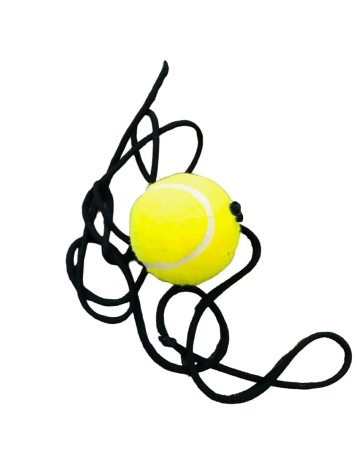 BEST OF BEST Tennis Training Tape Ball with String Rebound Ball for Tennis Trainer Practice Equipment Sports