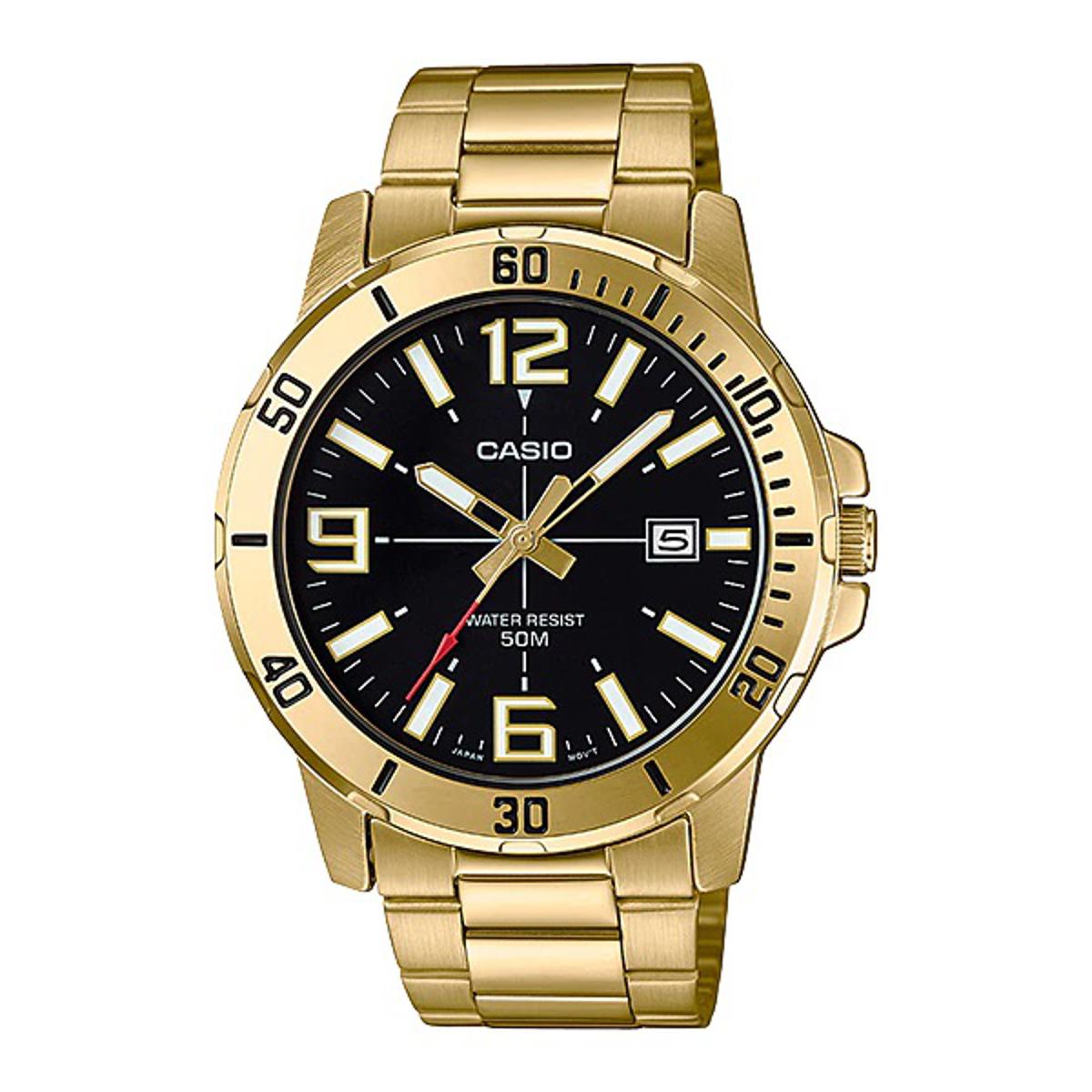Casio Mtp Reloj Casual Dorado Casio Casio MTP-VD01G-1BVUDF