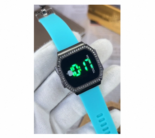 Digital Touch Display Luxury Fashion Watch Sky in Color
