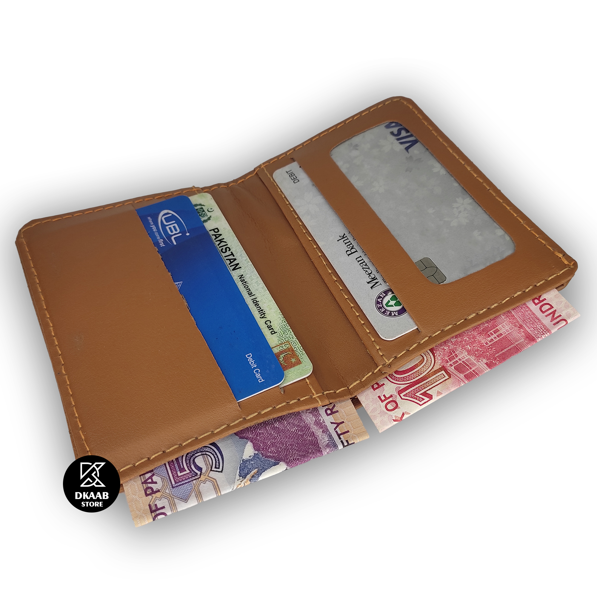 Slim Card Holder Wallet for Men and Boys Without Button